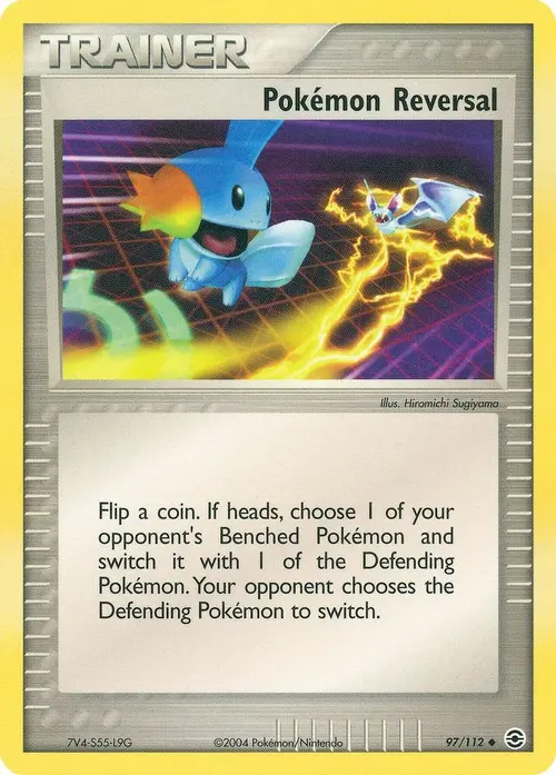 Pokemon Reversal card art