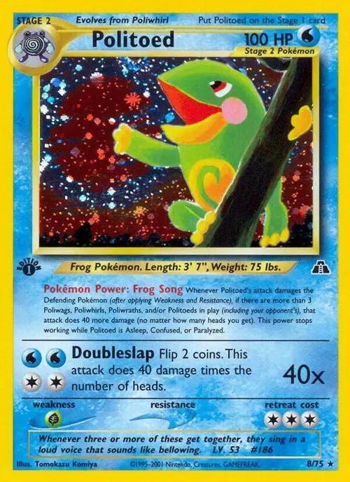 Politoed (8) card art