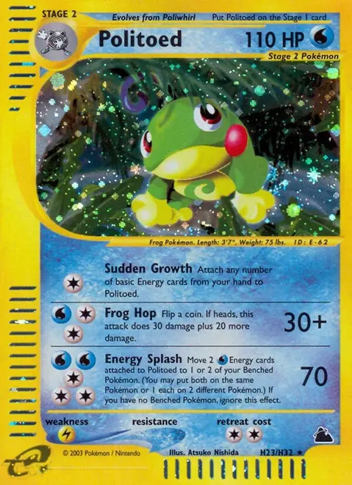 Politoed (H23) card art