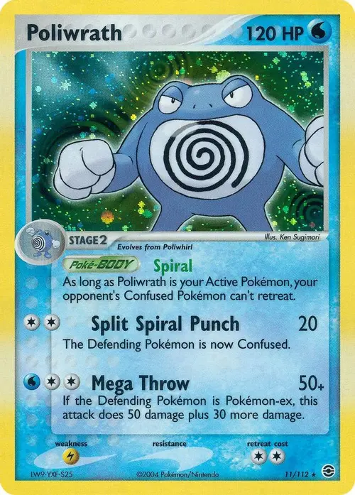Poliwrath card art