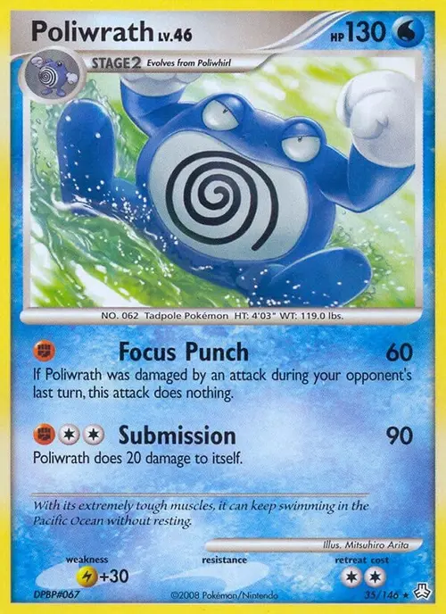 Poliwrath card art