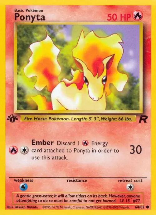 Ponyta card art