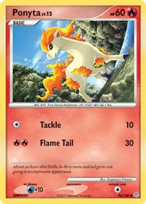 Ponyta card art