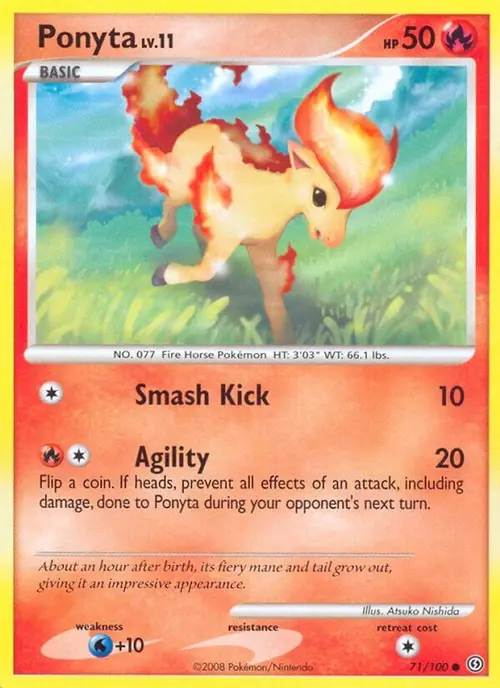 Ponyta card art