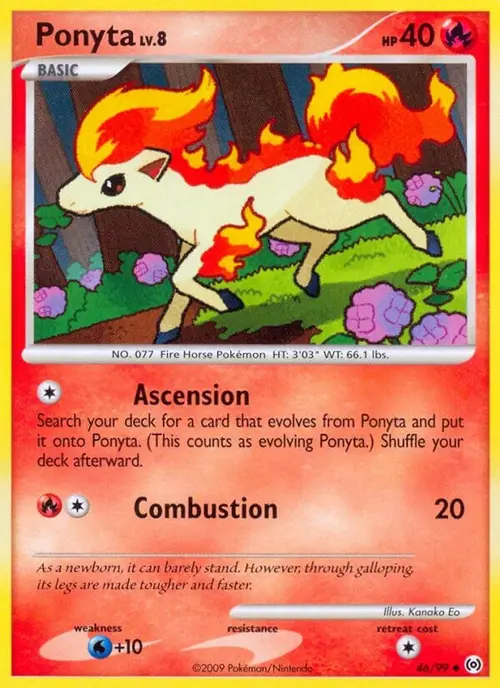 Ponyta (46) card art