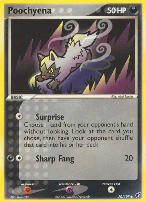 Poochyena card art
