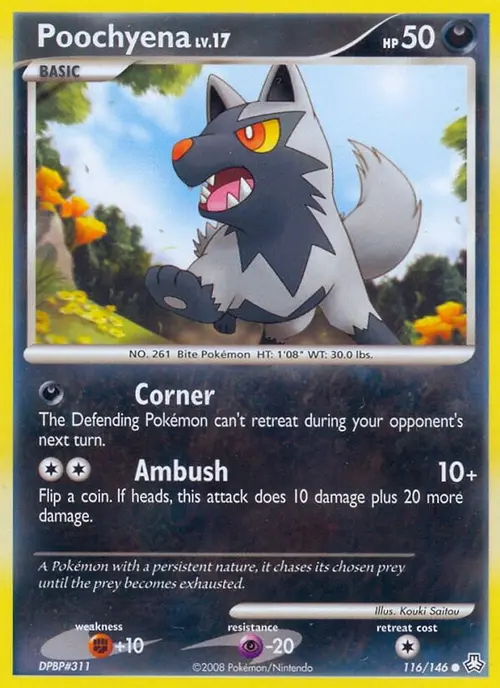 Poochyena card art