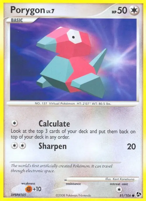 Porygon card art