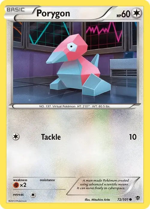 Porygon card art