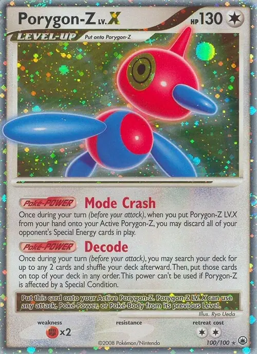 Porygon-Z LV.X card art