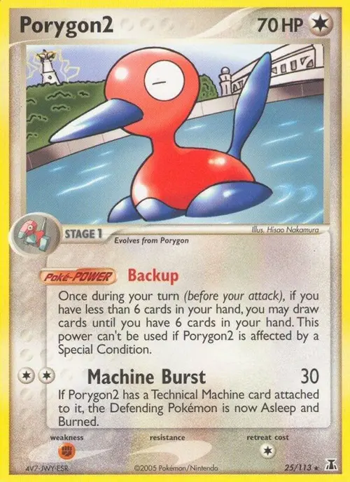 Porygon2 card art
