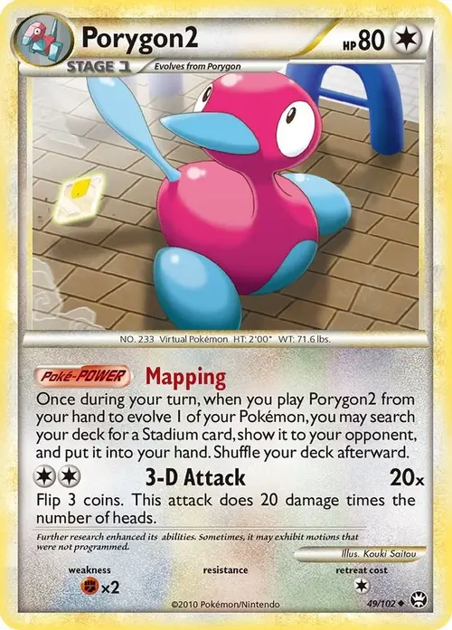 Porygon2 card art