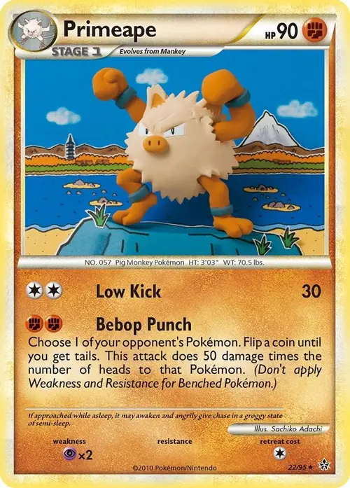 Primeape card art