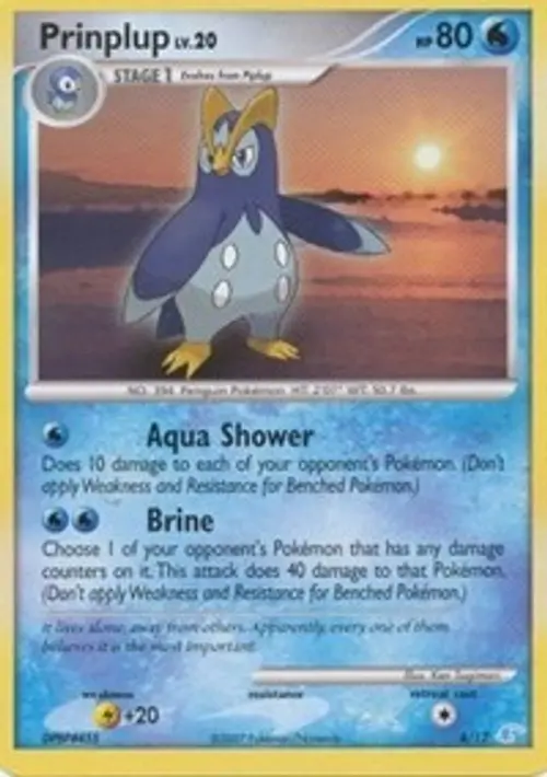 Prinplup card art