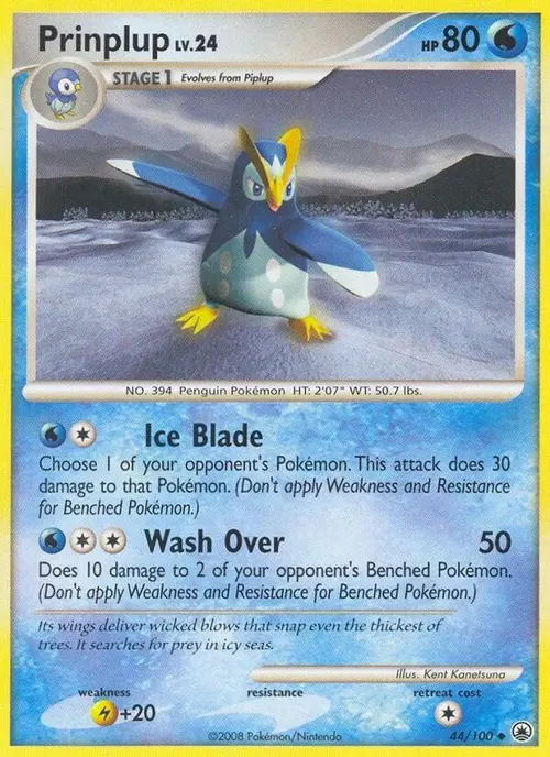 Prinplup card art