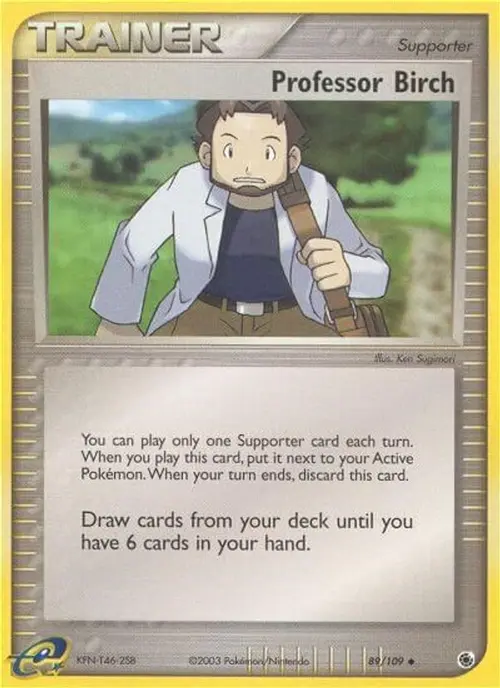 Professor Birch card art