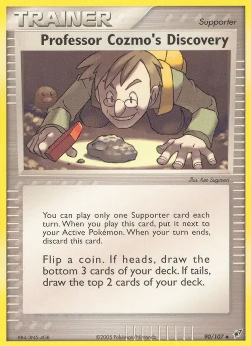 Professor Cozmo's Discovery card art