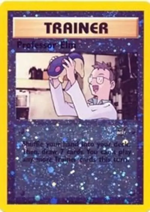 Professor Elm - 3 card art