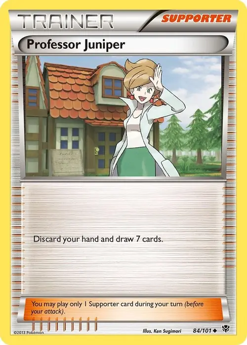 Professor Juniper card art