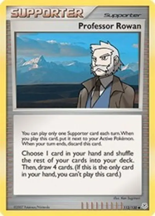 Professor Rowan card art
