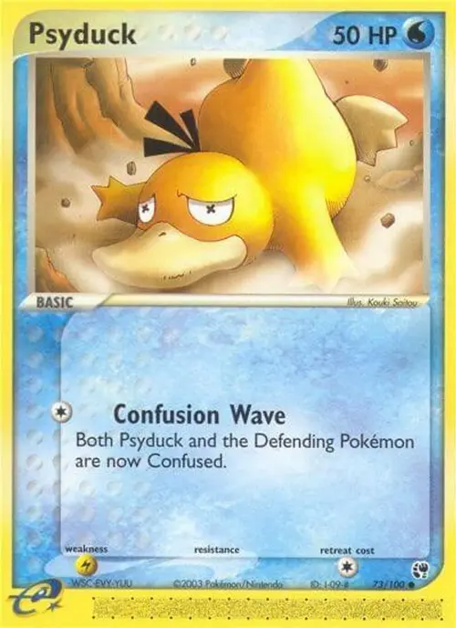 Psyduck card art