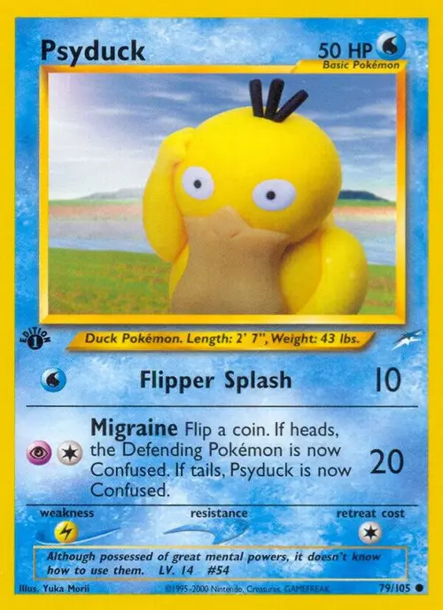 Psyduck card art