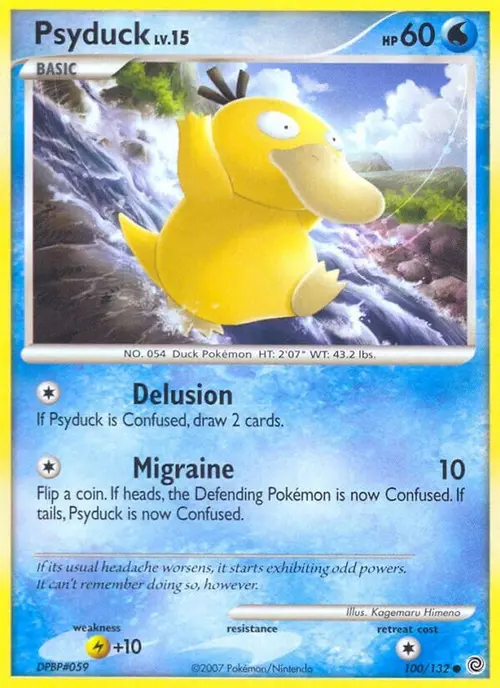 Psyduck card art