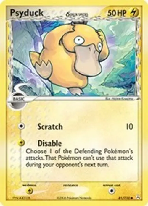 Psyduck (Delta Species) card art