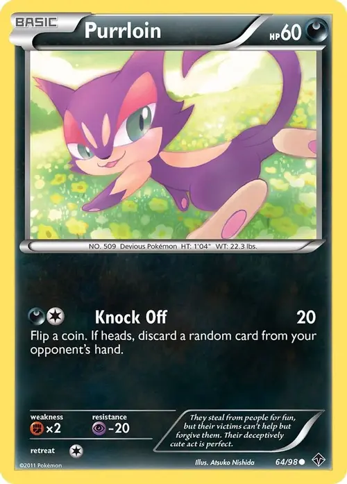 Purrloin card art
