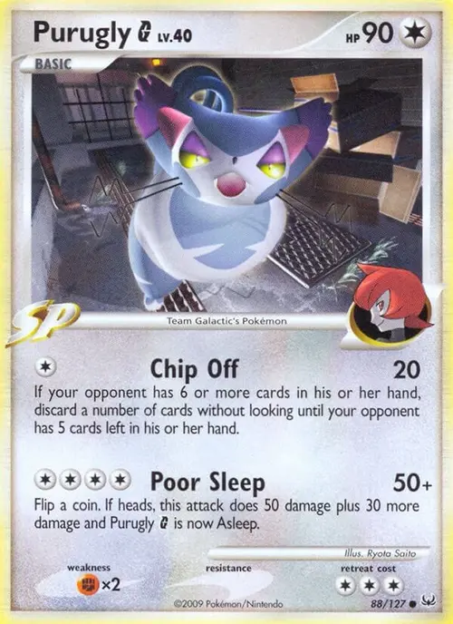 Purugly G card art