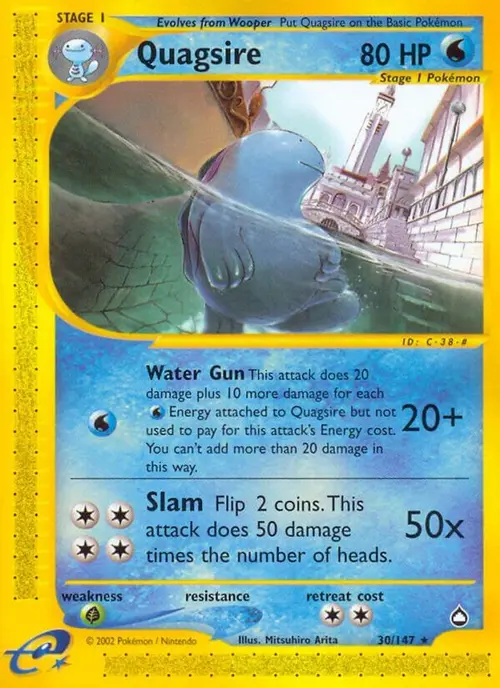 Quagsire card art