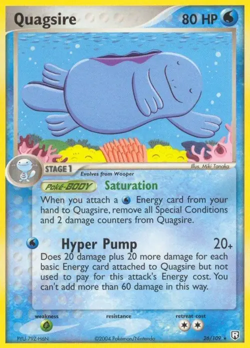 Quagsire card art