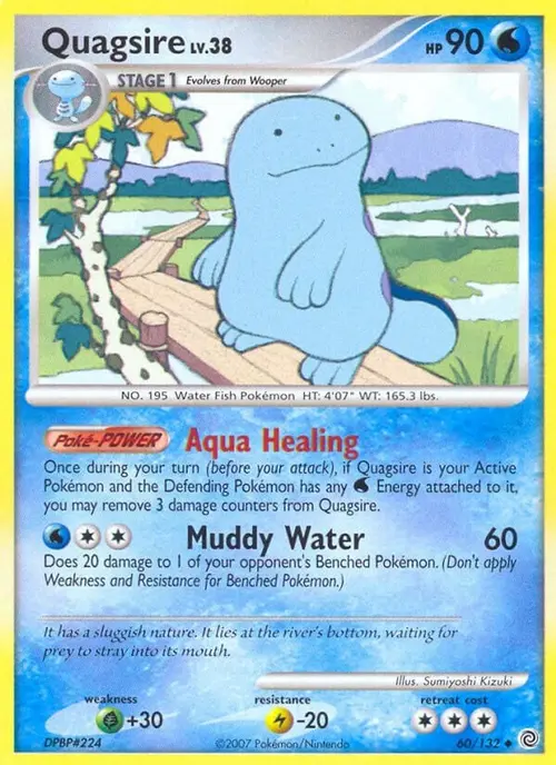 Quagsire card art
