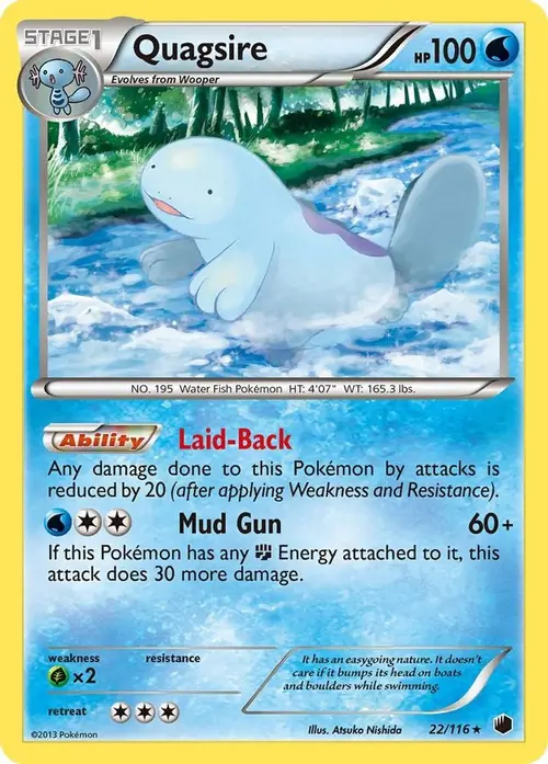 Quagsire card art