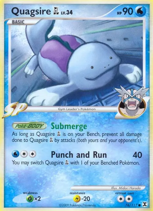 Quagsire GL card art