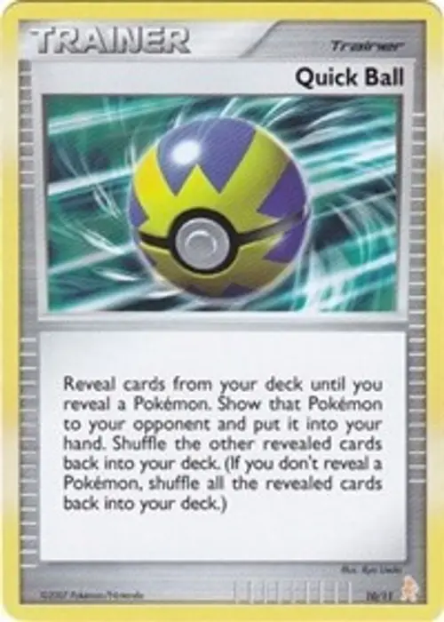 Quick Ball card art