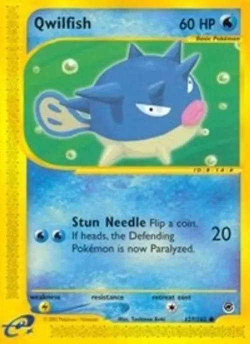 Qwilfish card art
