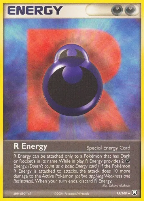 R Energy card art