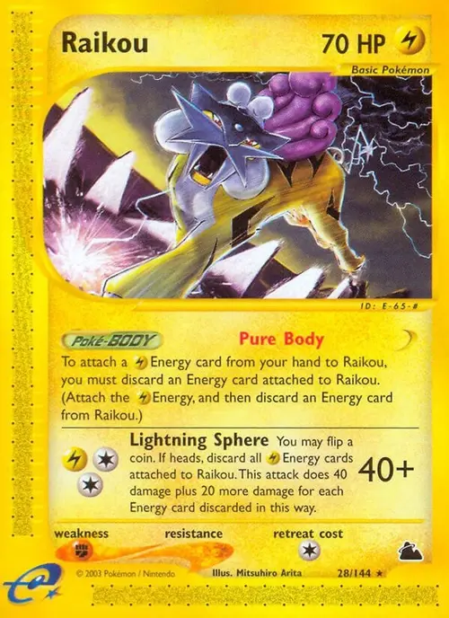 Raikou card art