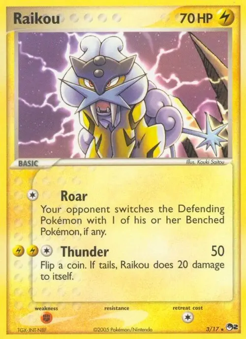 Raikou card art