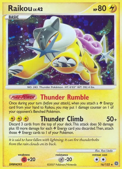 Raikou card art