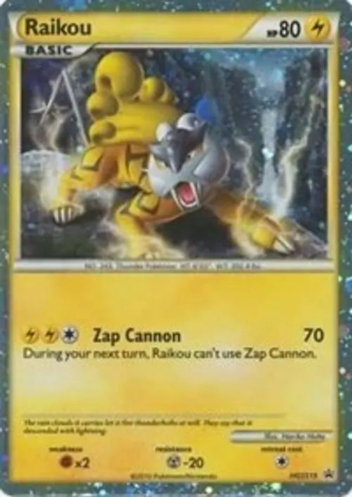 Raikou - HGSS19 card art