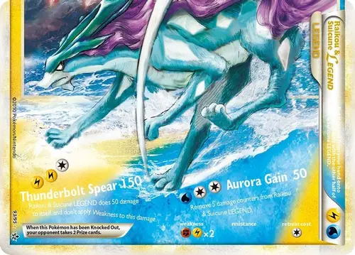 Raikou & Suicune Legend (Bottom) card art