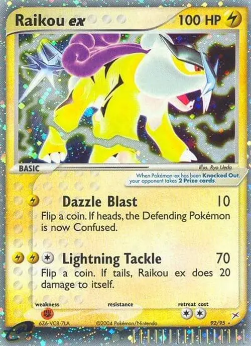 Raikou ex card art
