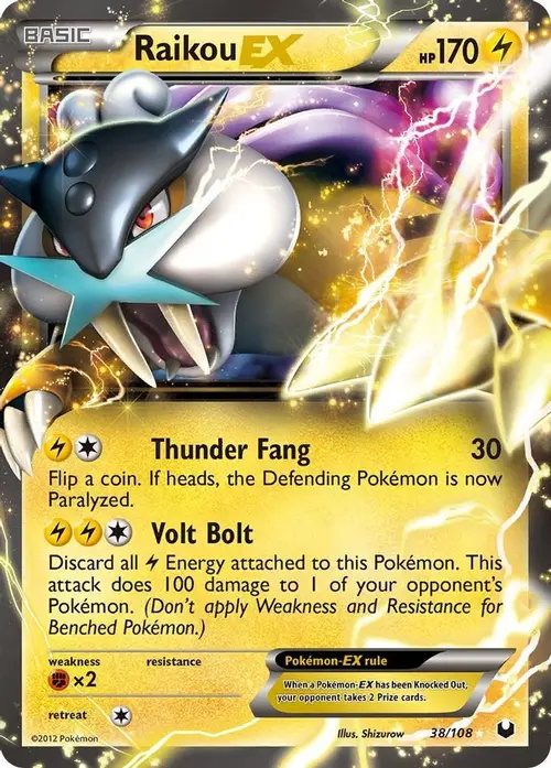 Raikou EX card art