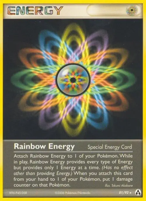 Rainbow Energy card art