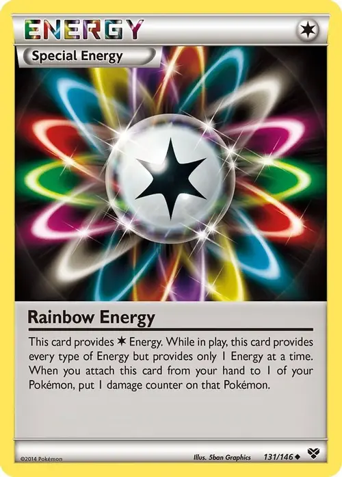 Rainbow Energy card art