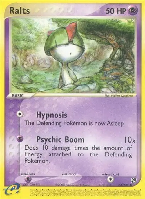 Ralts card art