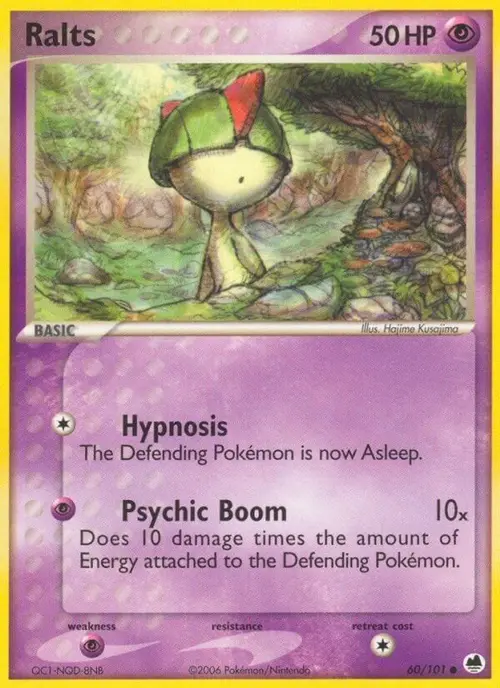 Ralts card art
