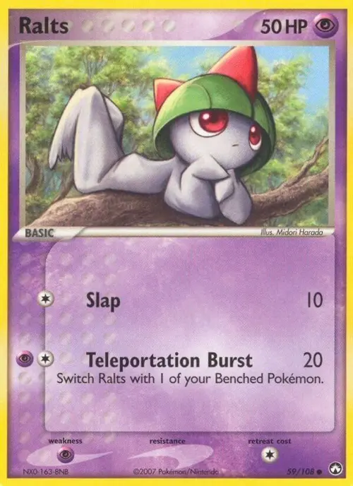 Ralts card art